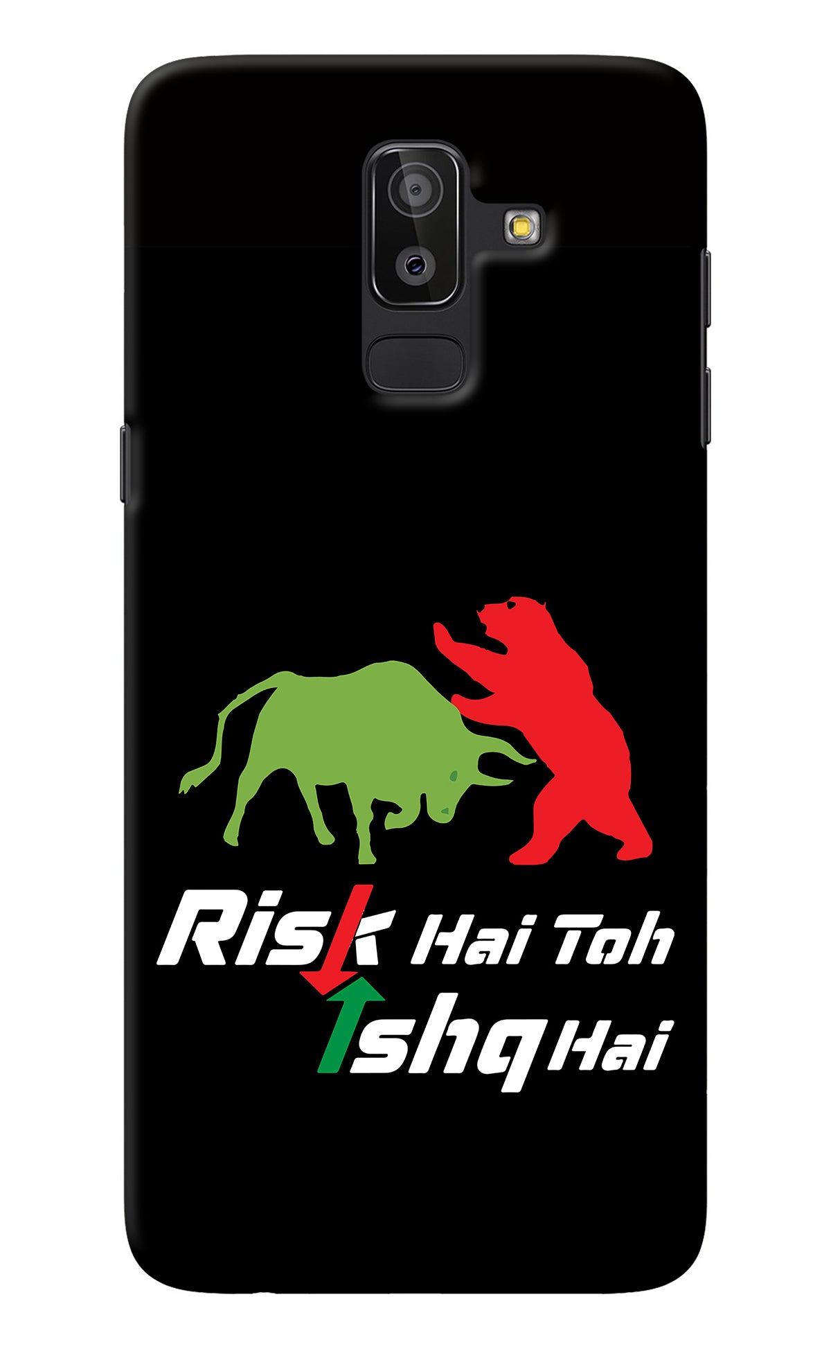 Risk Hai Toh Ishq Hai Samsung J8 Back Cover