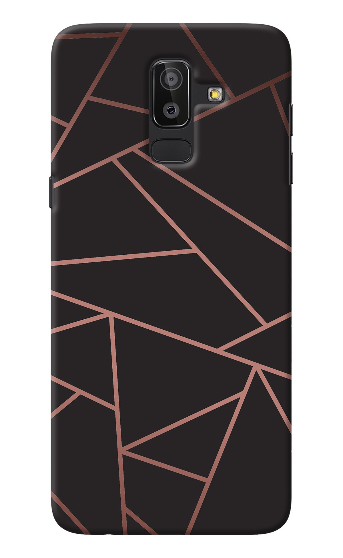 Geometric Pattern Samsung J8 Back Cover
