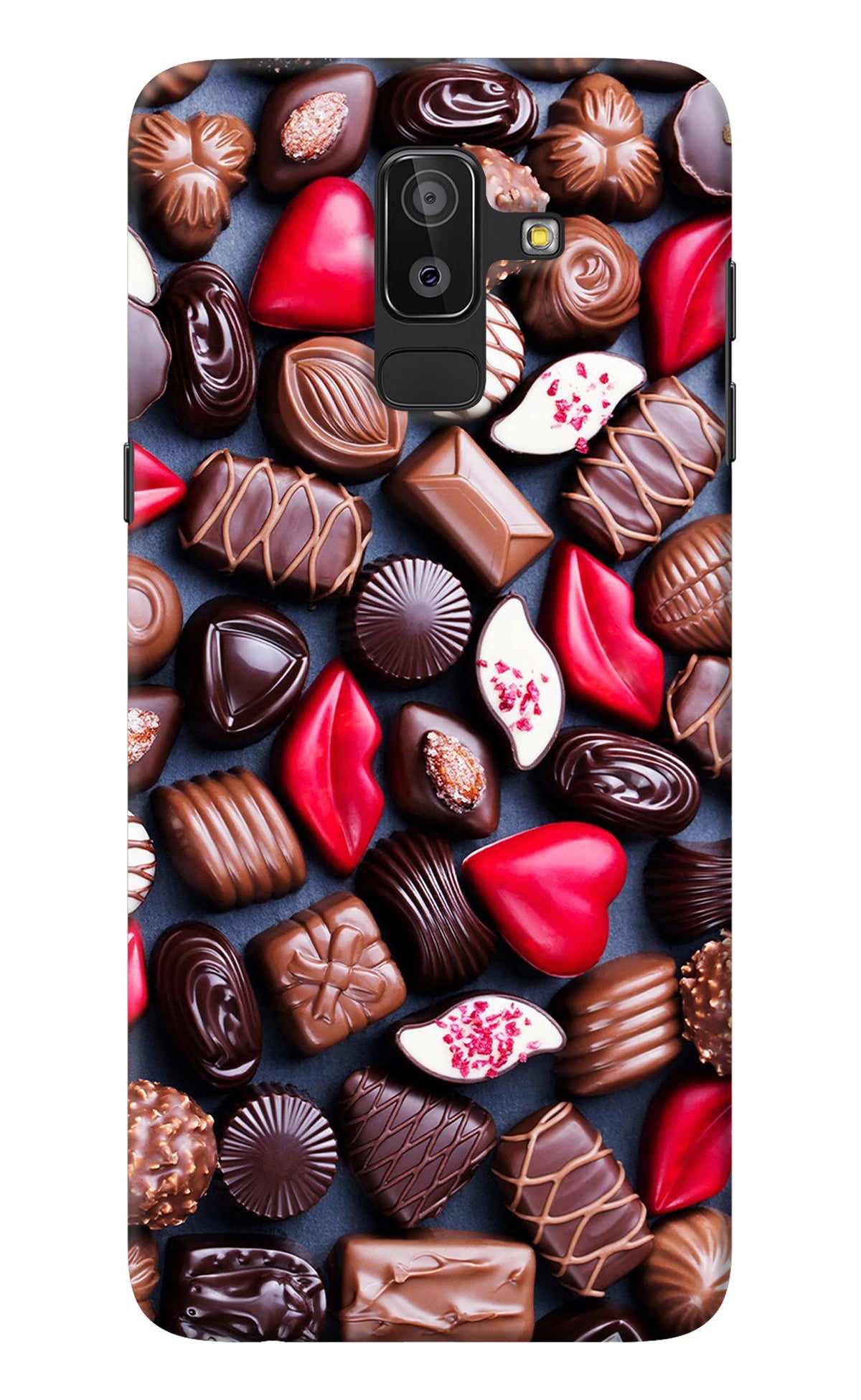 Chocolates Samsung J8 Back Cover