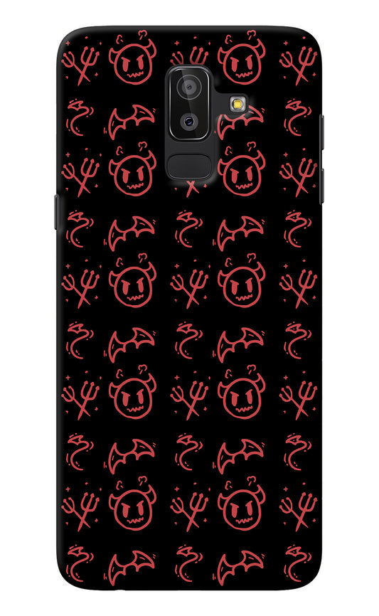 Devil Samsung J8 Back Cover