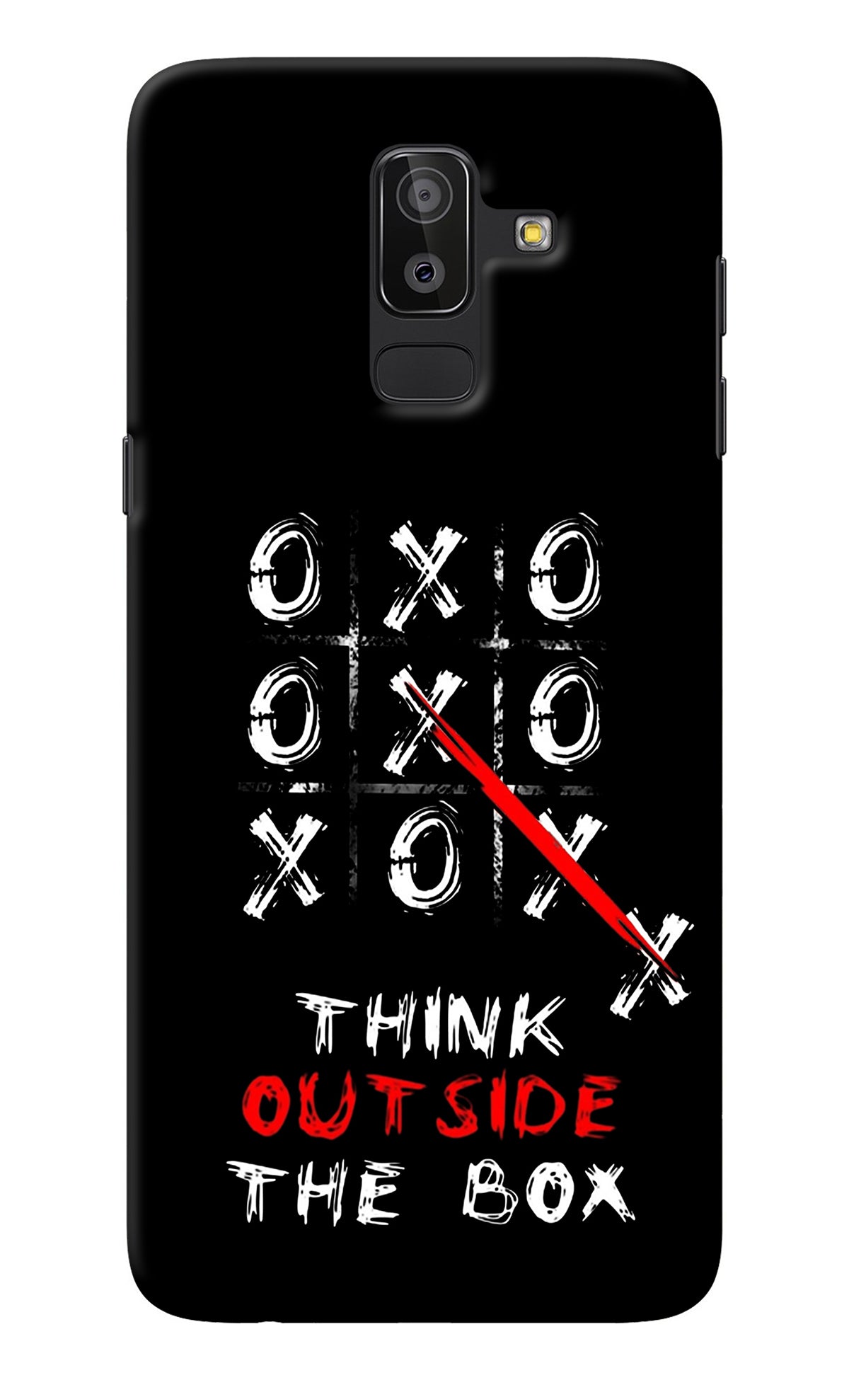 Think out of the BOX Samsung J8 Back Cover