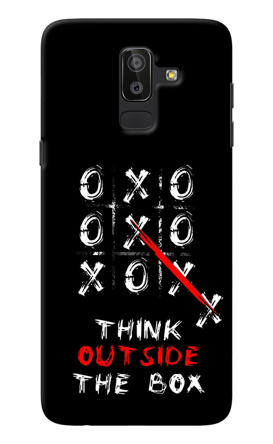 Think out of the BOX Samsung J8 Back Cover