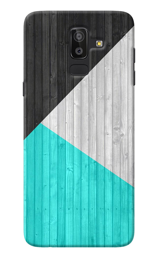 Wooden Abstract Samsung J8 Back Cover