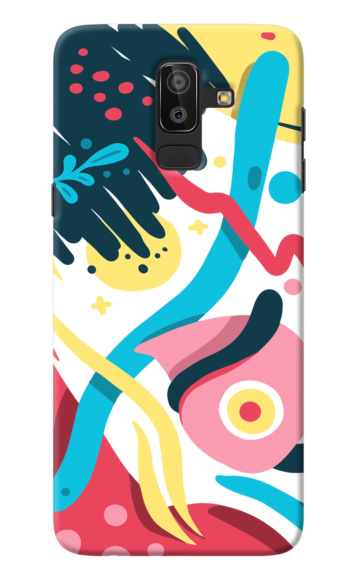 Trippy Samsung J8 Back Cover