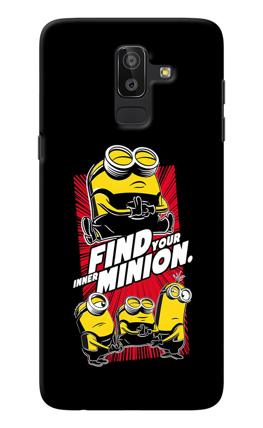 Find your inner Minion Samsung J8 Back Cover