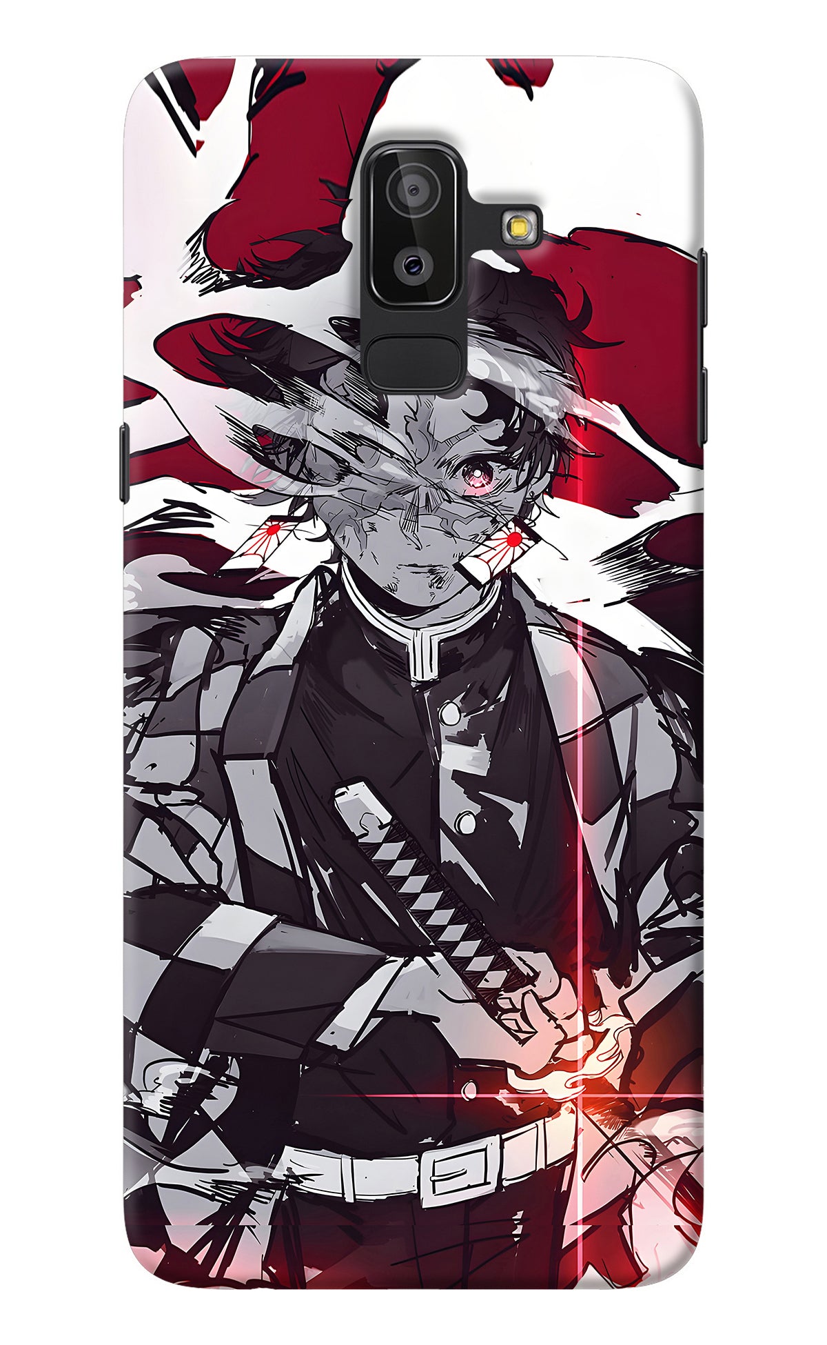 Demon Slayer Samsung J8 Back Cover