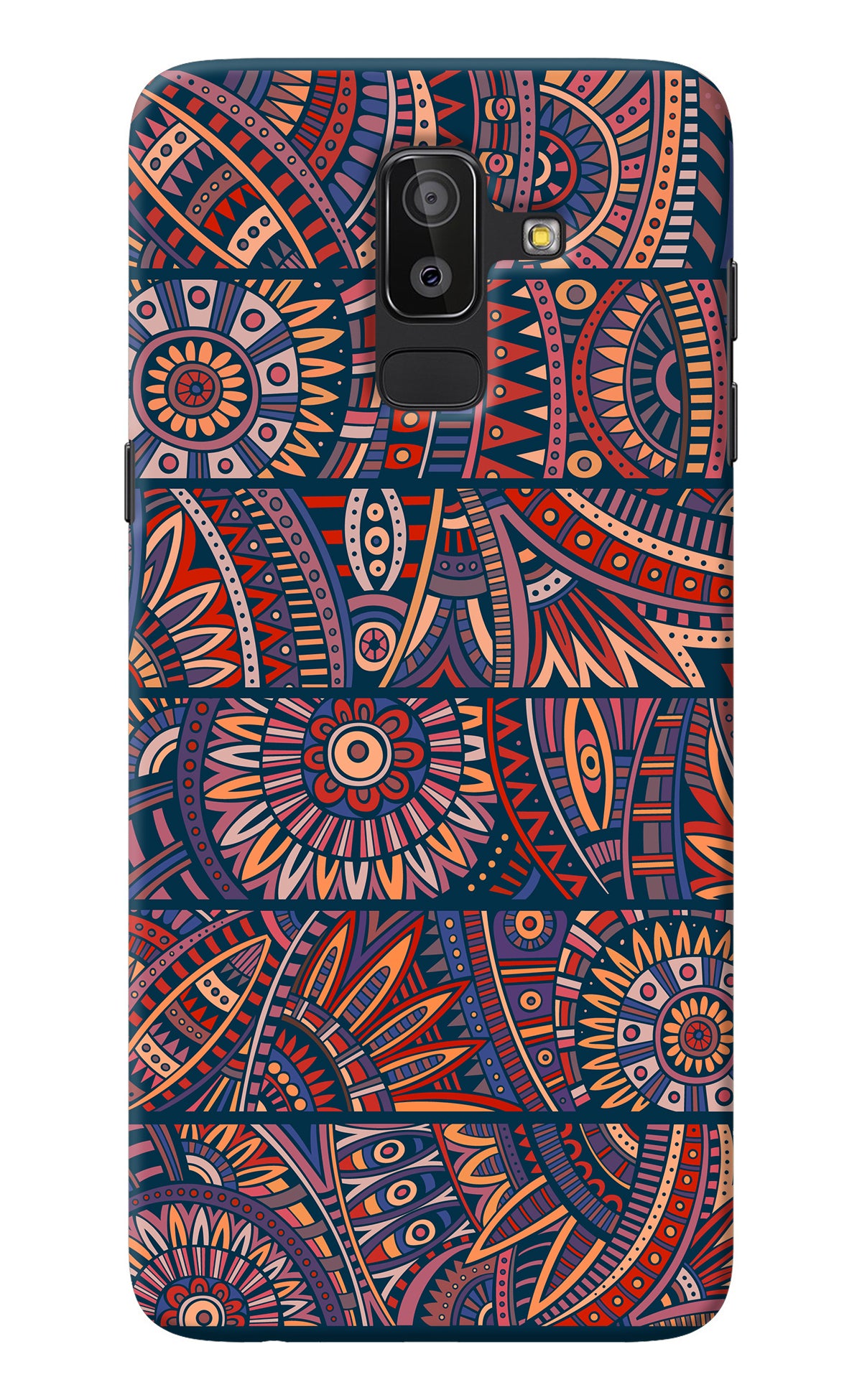 African Culture Design Samsung J8 Back Cover