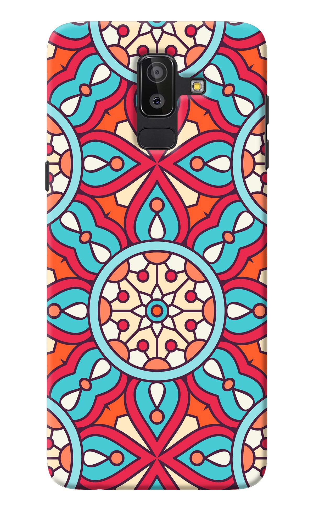 Mandala Geometric Samsung J8 Back Cover