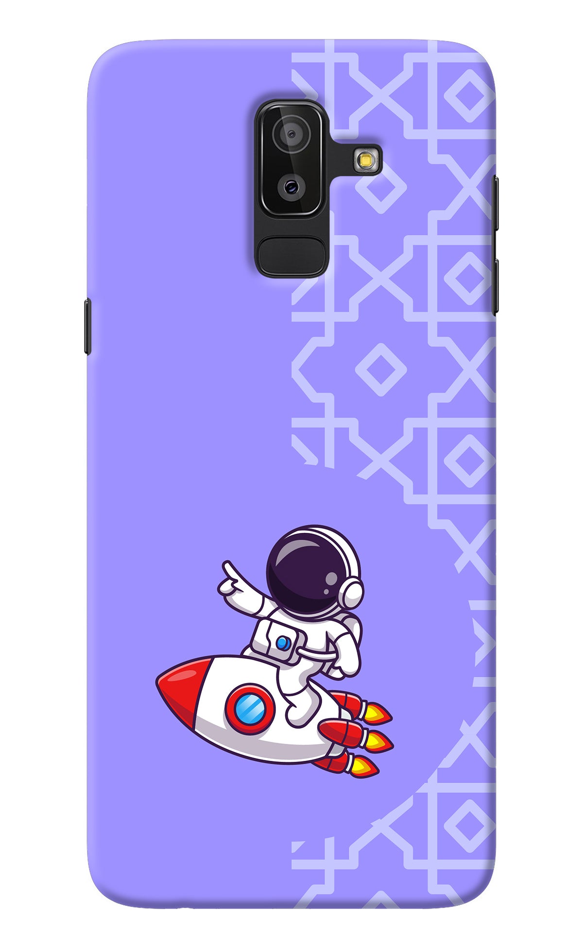 Cute Astronaut Samsung J8 Back Cover