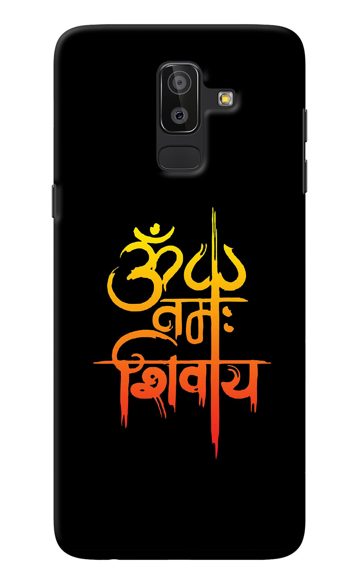 Om Namah Shivay Samsung J8 Back Cover