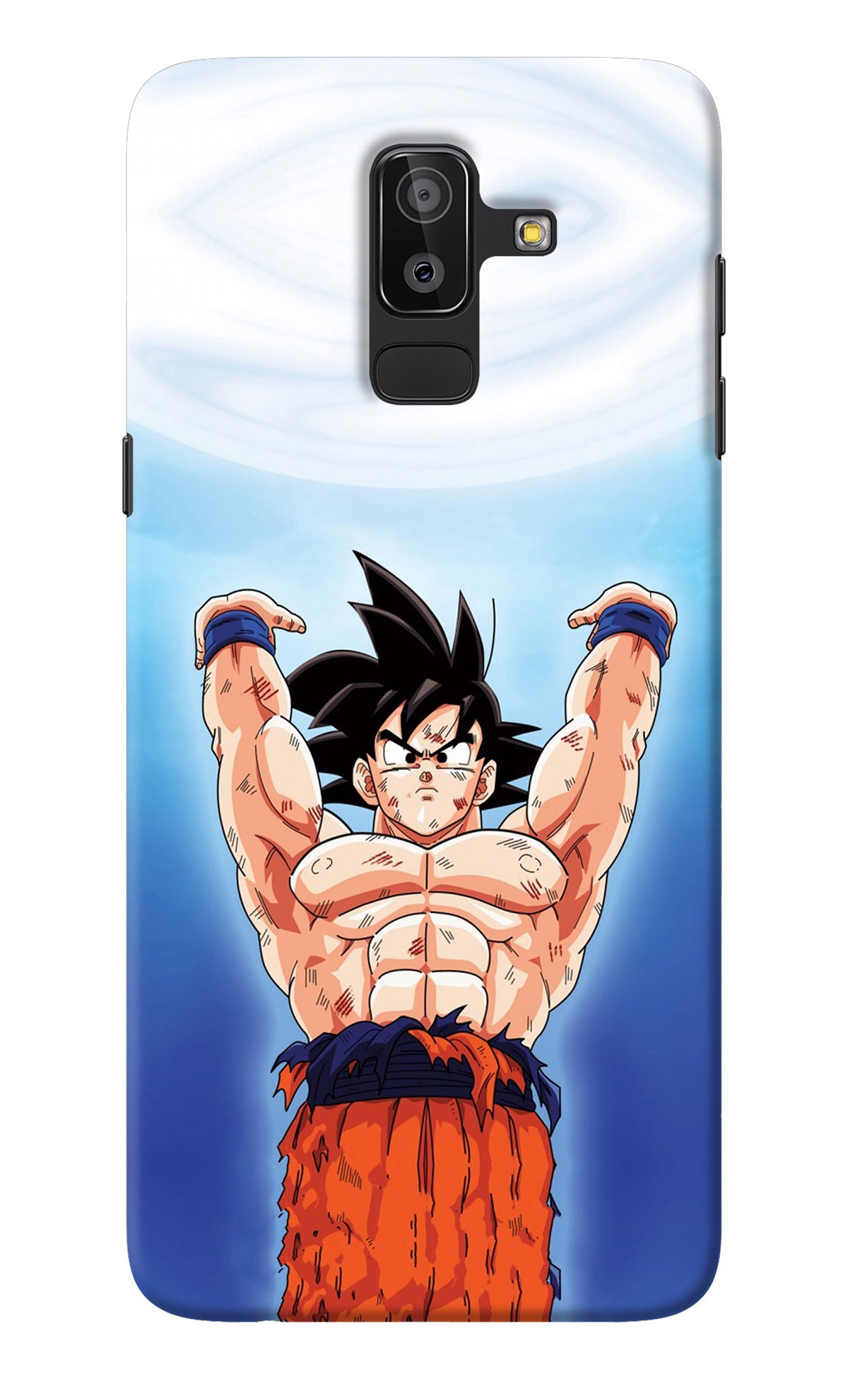 Goku Power Samsung J8 Back Cover