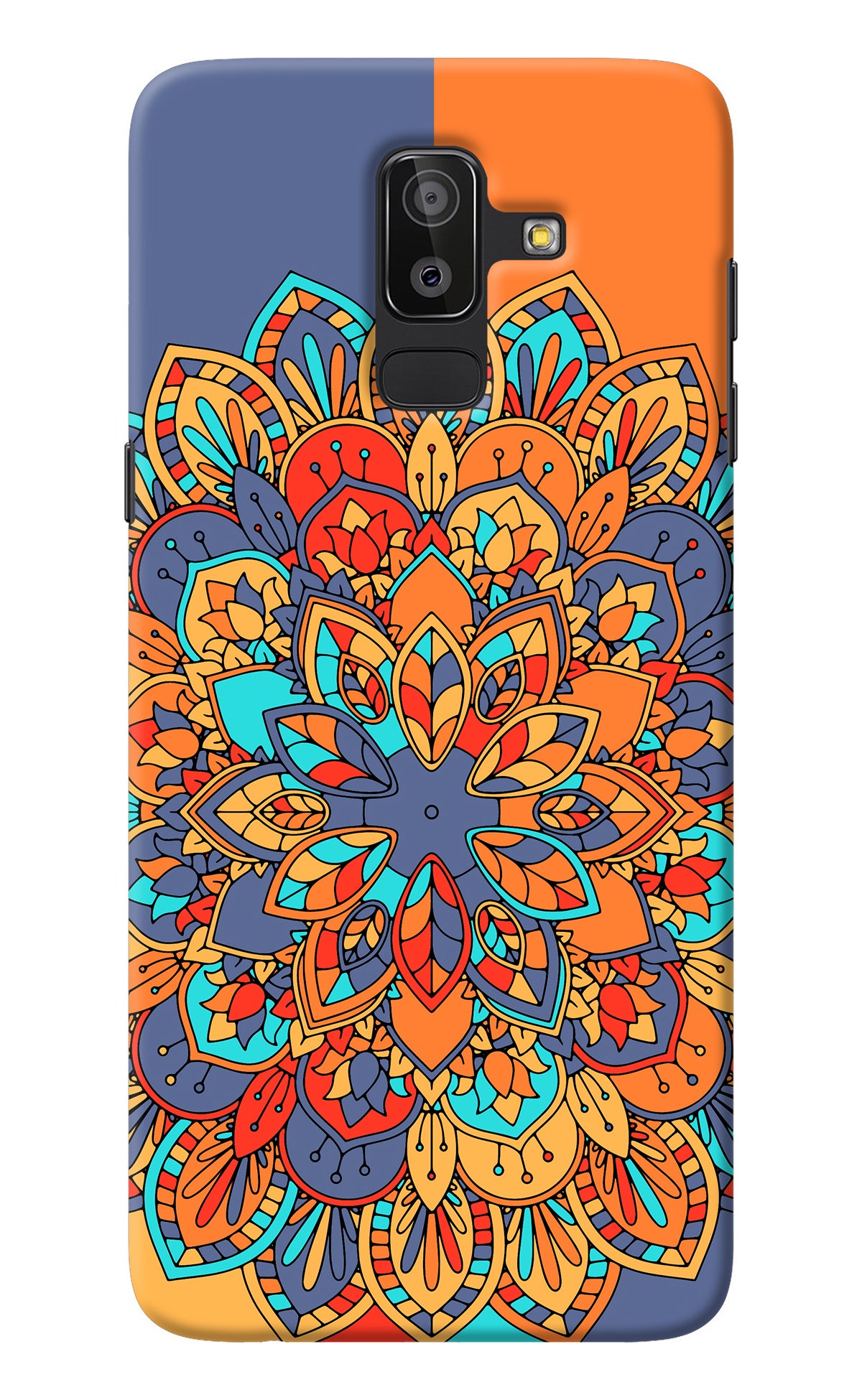 Color Mandala Samsung J8 Back Cover