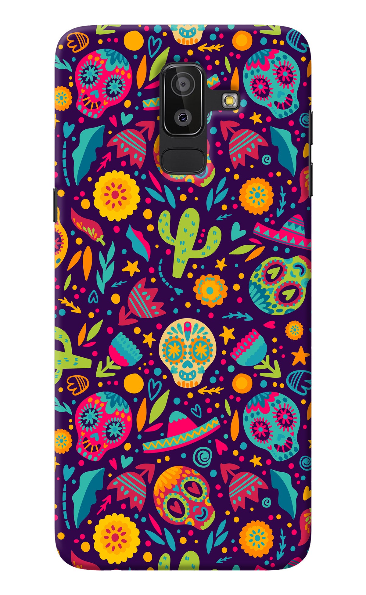 Mexican Design Samsung J8 Back Cover