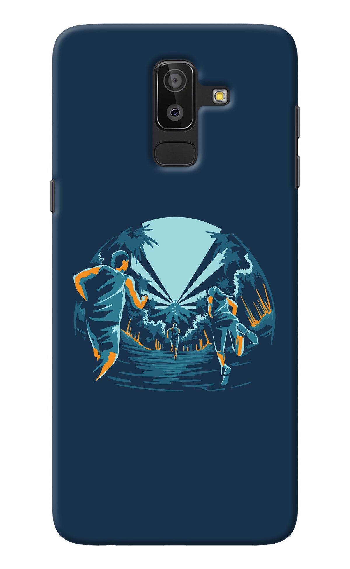 Team Run Samsung J8 Back Cover