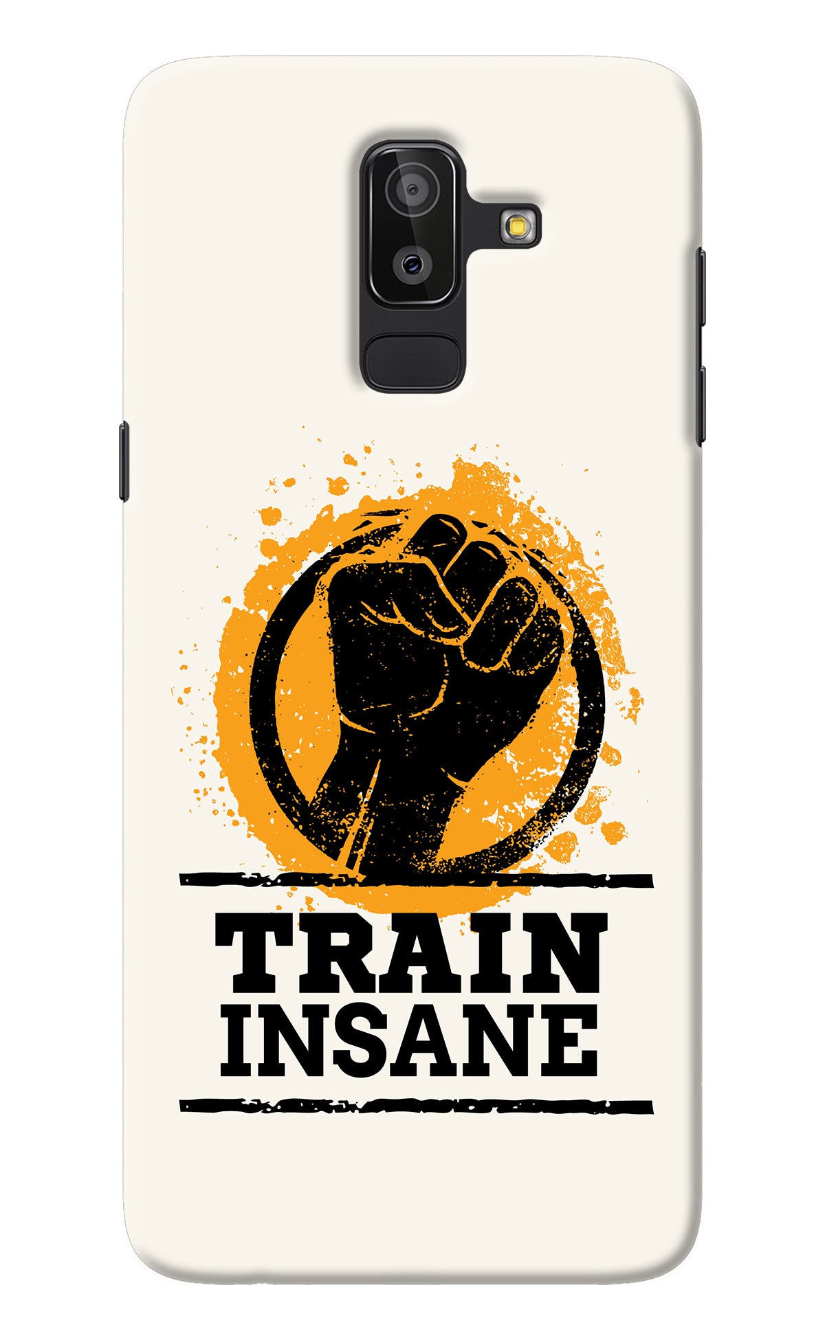 Train Insane Samsung J8 Back Cover