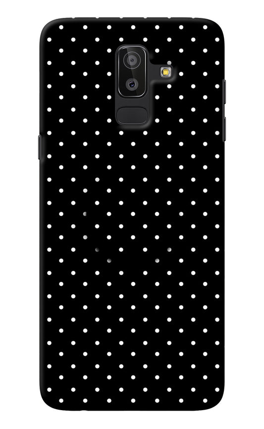 White Dots Samsung J8 Pop Case