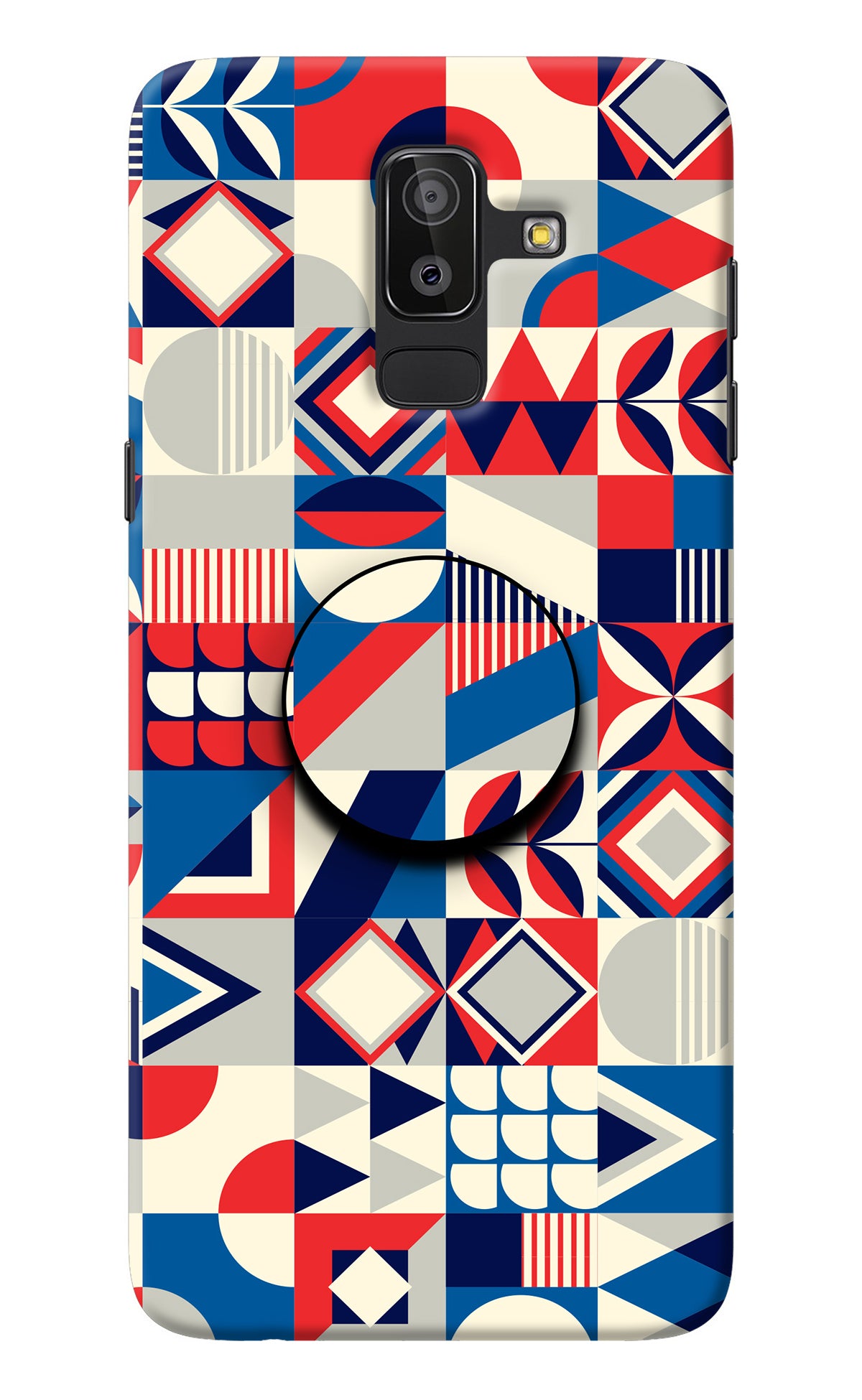 Colorful Pattern Samsung J8 Pop Case