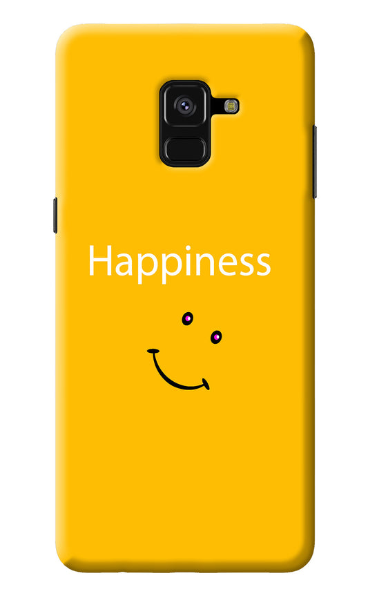 Happiness With Smiley Samsung A8 plus Back Cover