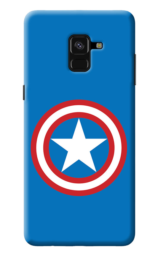 Captain America Logo Samsung A8 plus Back Cover