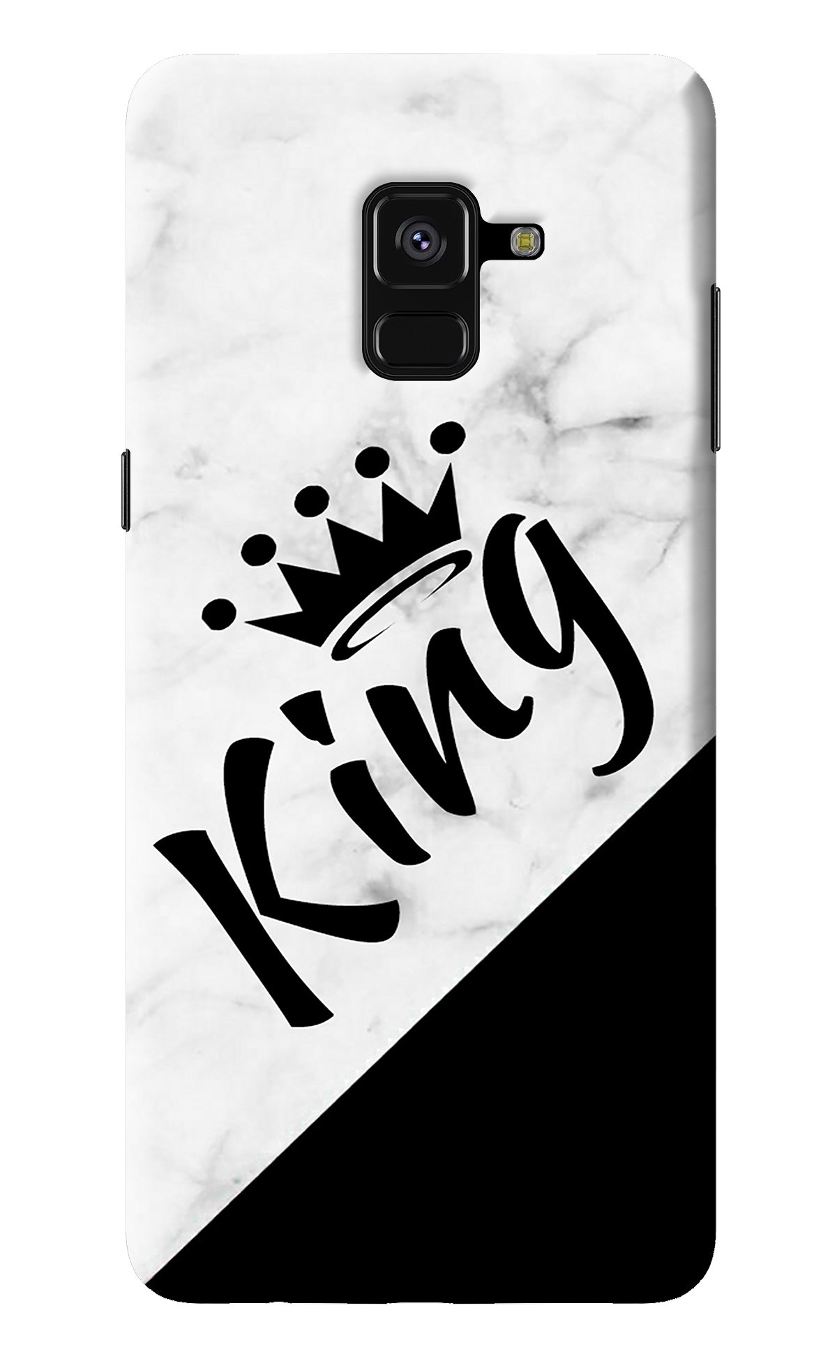King Samsung A8 plus Back Cover
