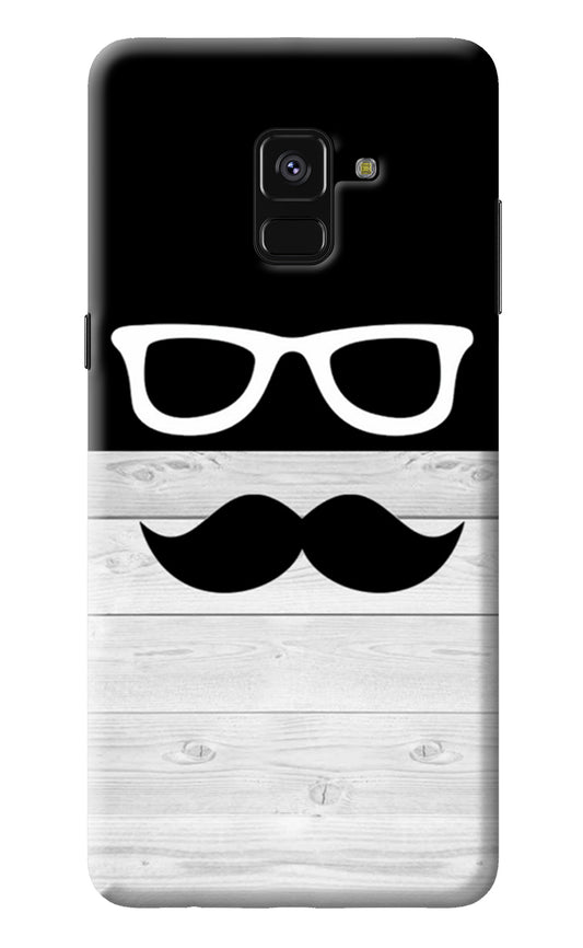 Mustache Samsung A8 plus Back Cover