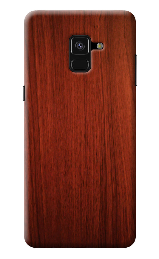 Wooden Plain Pattern Samsung A8 plus Back Cover