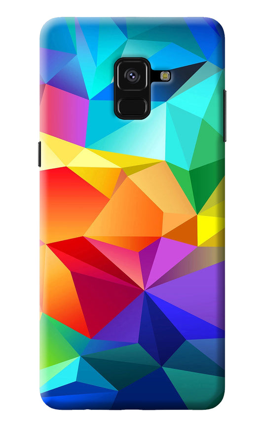 Abstract Pattern Samsung A8 plus Back Cover