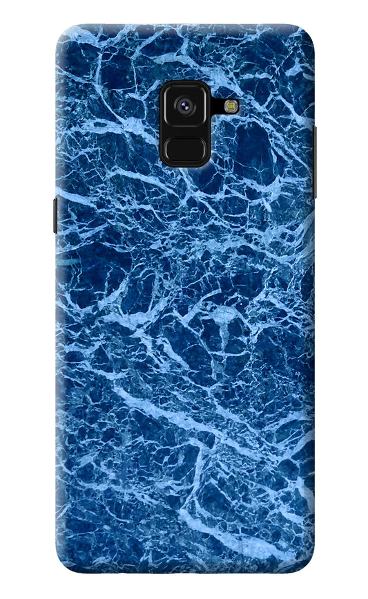 Blue Marble Samsung A8 plus Back Cover