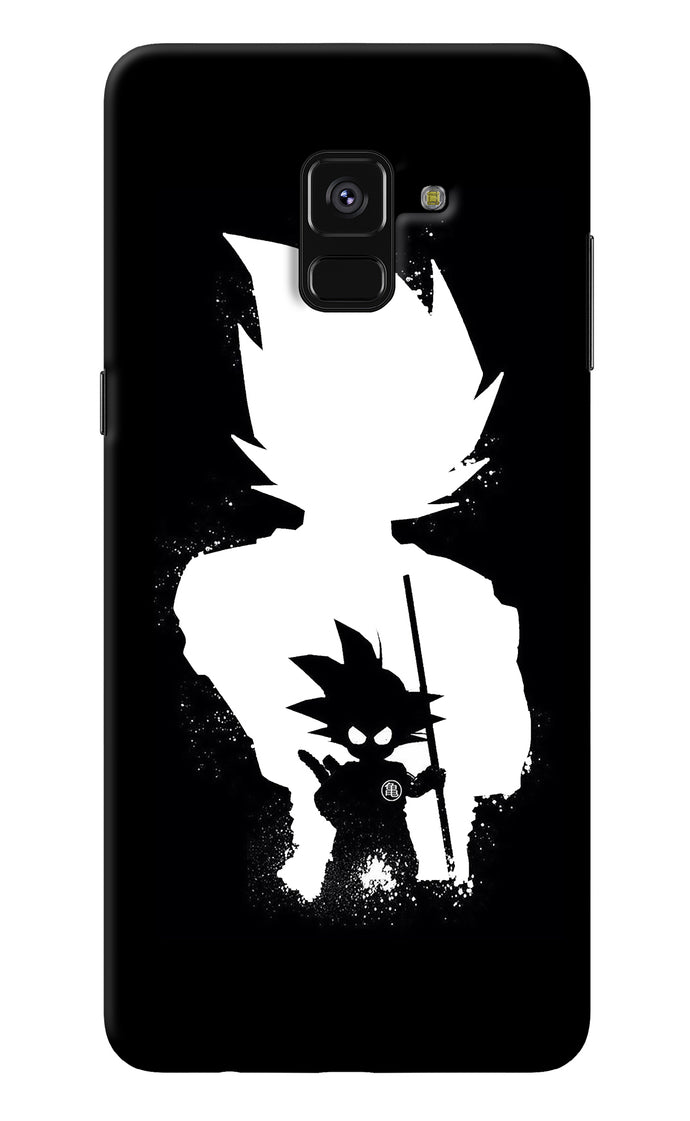 Goku Shadow Samsung A8 plus Back Cover