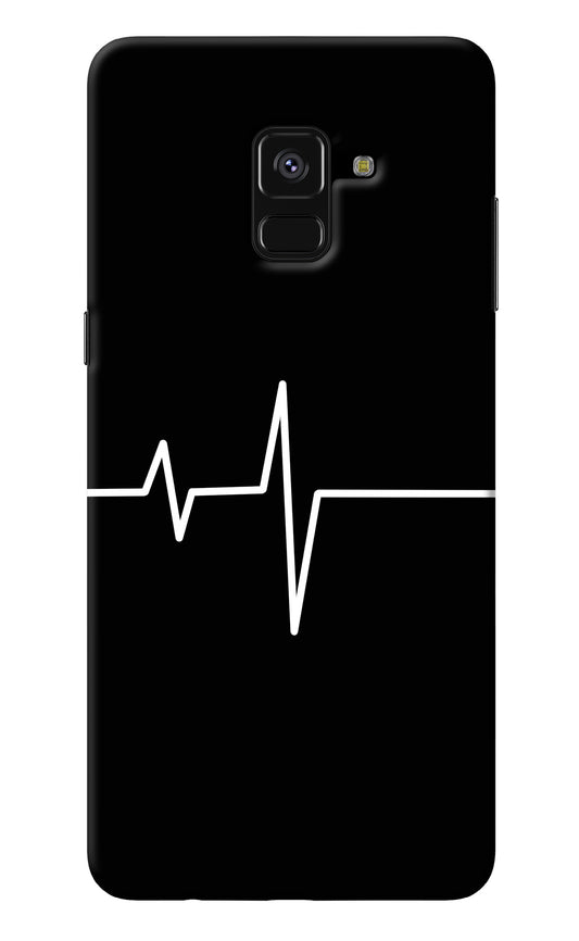 Heart Beats Samsung A8 plus Back Cover