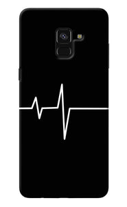 Heart Beats Samsung A8 plus Back Cover
