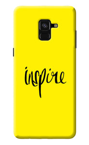Inspire Samsung A8 plus Back Cover