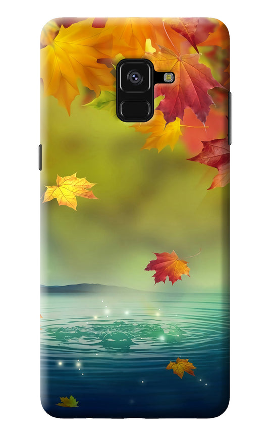 Flowers Samsung A8 plus Back Cover