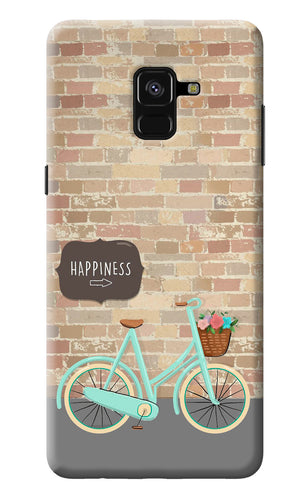 Happiness Artwork Samsung A8 plus Back Cover