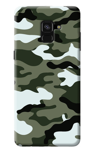 Camouflage Samsung A8 plus Back Cover