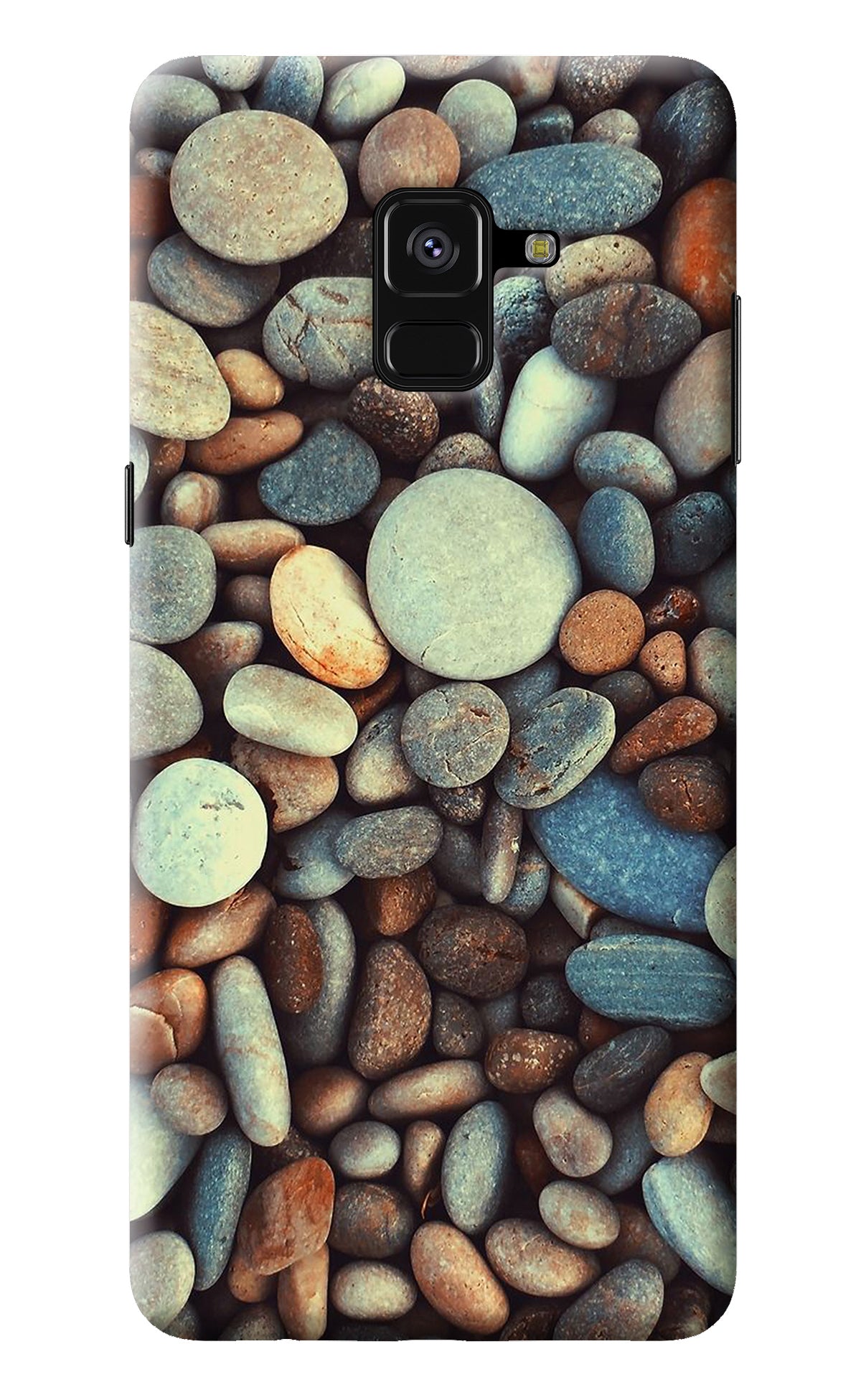 Pebble Samsung A8 plus Back Cover