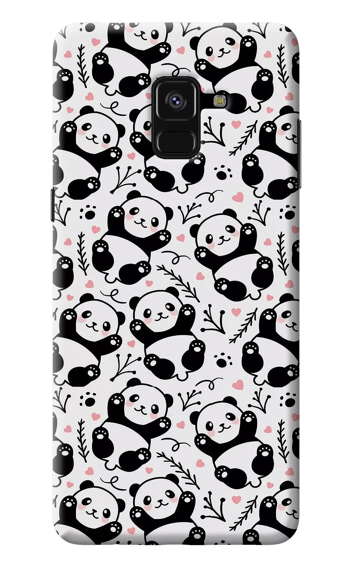 Cute Panda Samsung A8 plus Back Cover