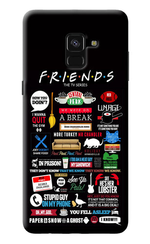 FRIENDS Samsung A8 plus Back Cover