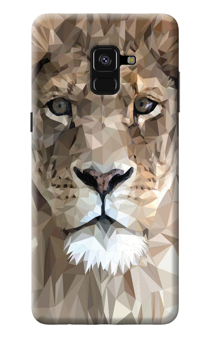 Lion Art Samsung A8 plus Back Cover