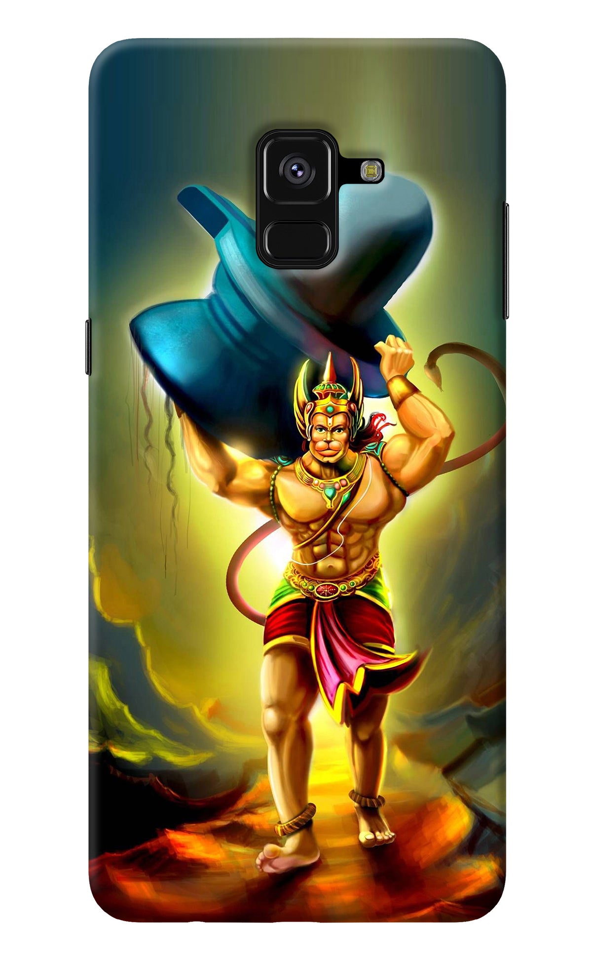 Lord Hanuman Samsung A8 plus Back Cover