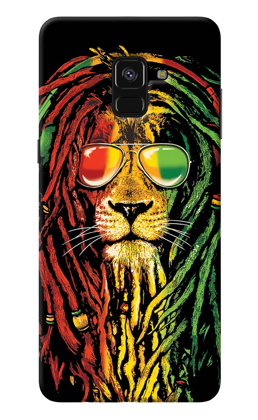 Rasta Lion Samsung A8 plus Back Cover