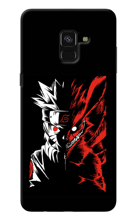 Naruto Two Face Samsung A8 plus Back Cover