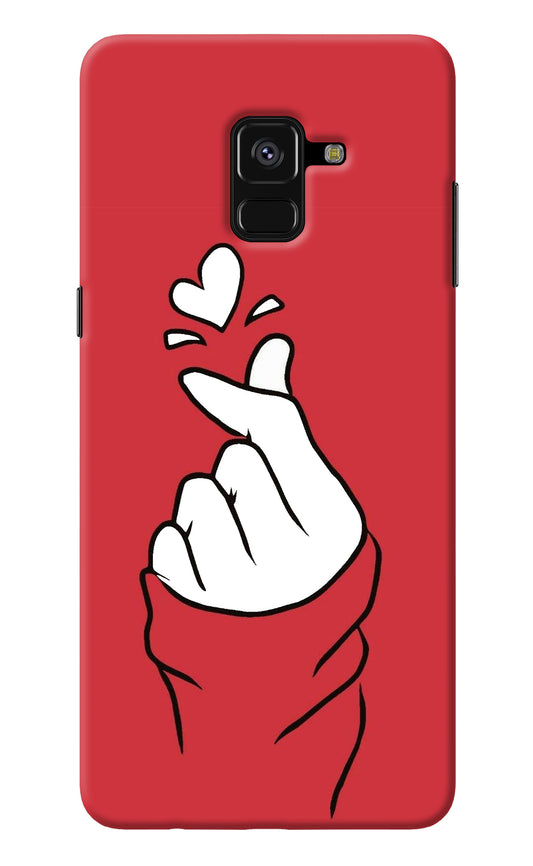 Korean Love Sign Samsung A8 plus Back Cover