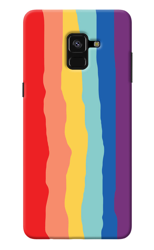 Rainbow Samsung A8 plus Back Cover