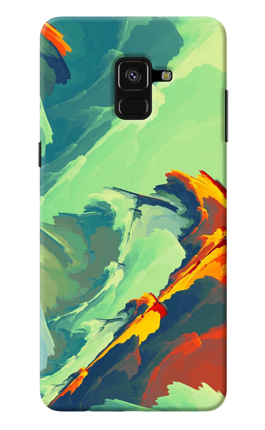 Paint Art Samsung A8 plus Back Cover