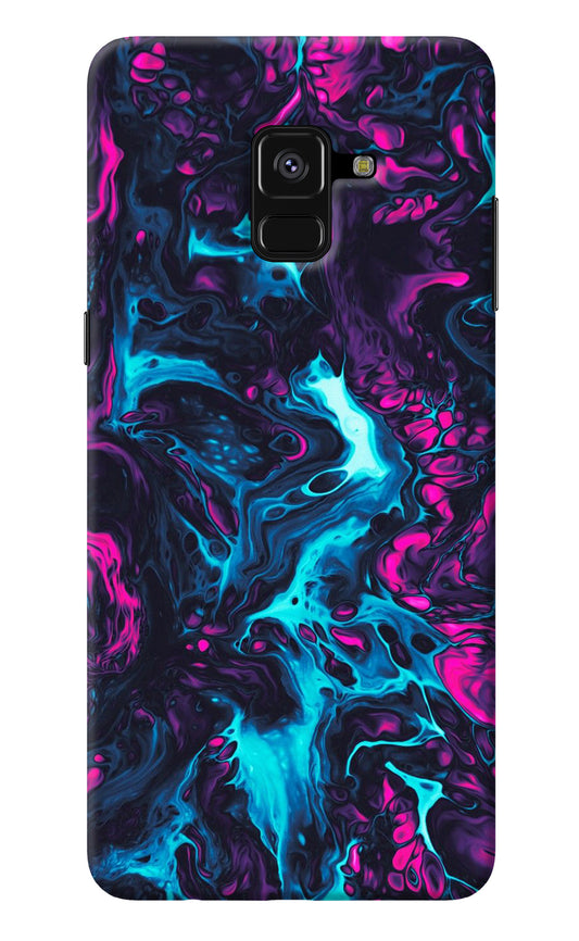 Abstract Samsung A8 plus Back Cover