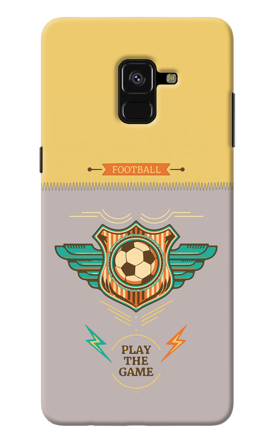 Football Samsung A8 plus Back Cover