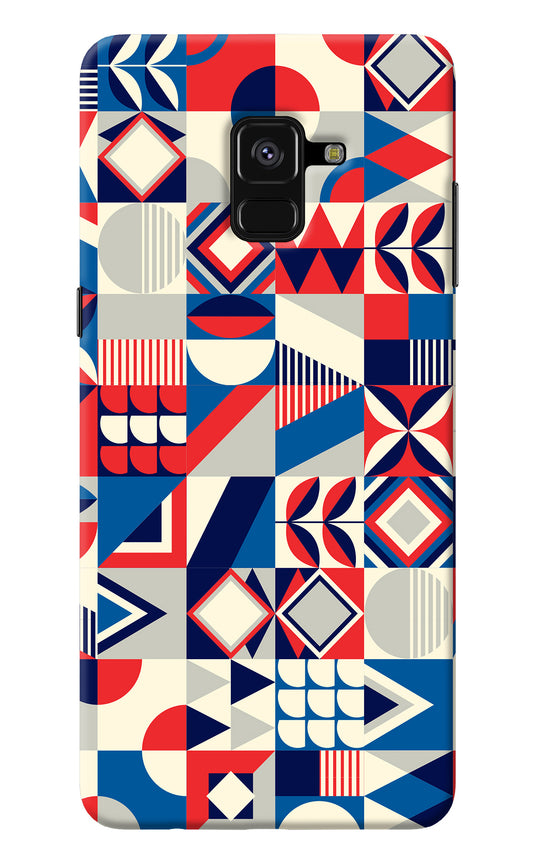 Colorful Pattern Samsung A8 plus Back Cover