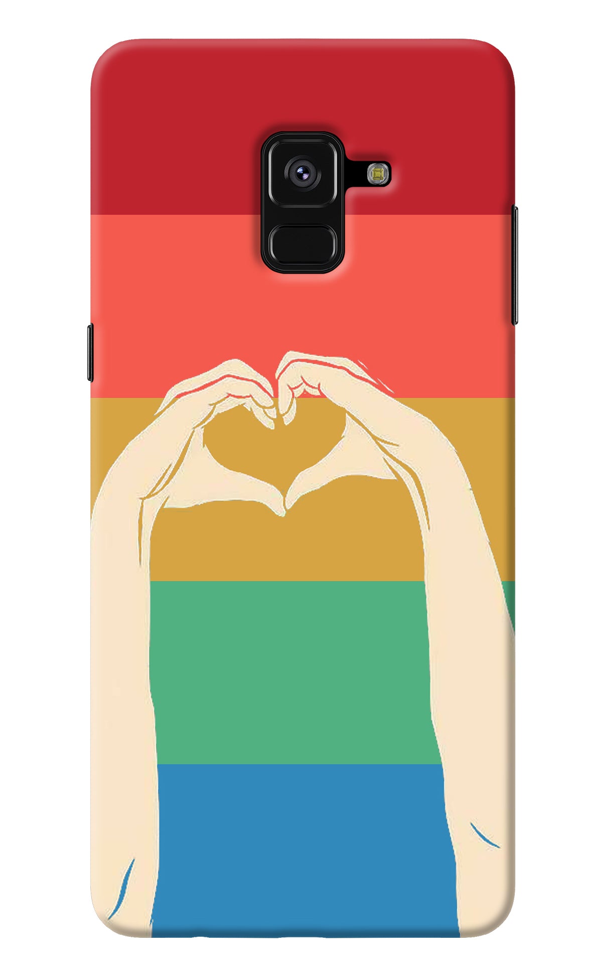 Vintage Love Samsung A8 plus Back Cover