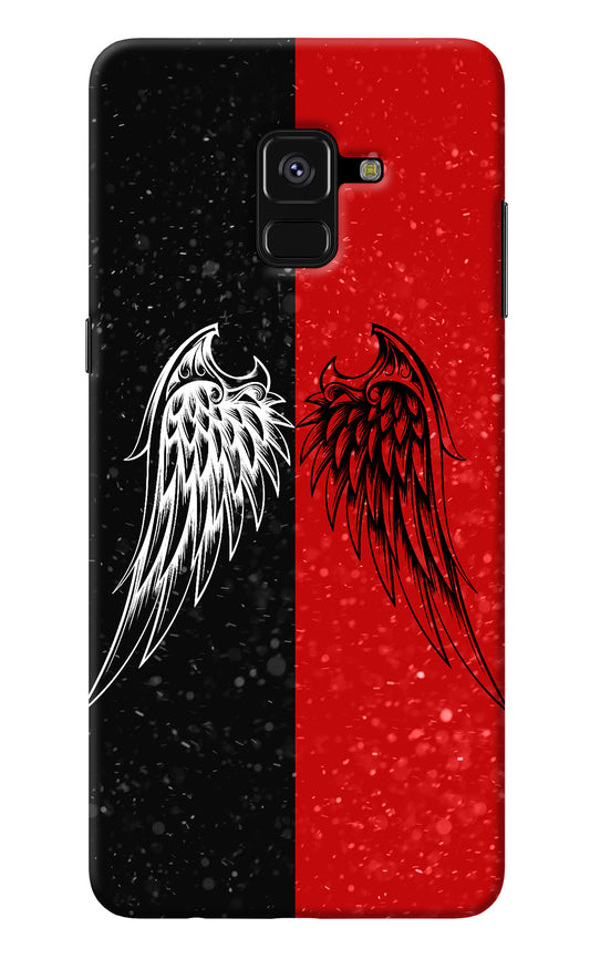 Wings Samsung A8 plus Back Cover